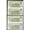 Image 3 : Bank of Canada Uncut Pair Lot;  $1-$1-$2-$5-$10, with Replacement
