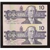 Image 7 : Bank of Canada Uncut Pair Lot;  $1-$1-$2-$5-$10, with Replacement