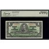 Image 1 : Bank of Canada $1, 1937 - Superb Gem