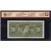 Image 2 : Bank of Canada $20, 1937 - Changeover