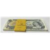 Image 2 : Bank of Canada $1, 1973 - Original 50 Note Bundle