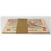 Image 2 : Bank of Canada $2, 1986 - Original 50 Note Bundle