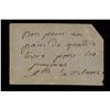 Image 2 : French Colonial issue Playing Card Money; Five of spades with French Handwritten text on the back
