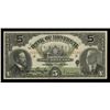 Image 1 : Bank of Montreal $5, 1914