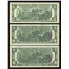 Image 2 : USA Counterstamped $2 Banknotes - Lot of 3