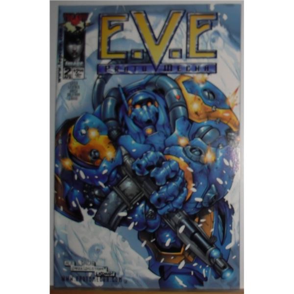 Interesting near mint or mint comic book- EVE - bande dessinée presque neuve ou neuve intéressante