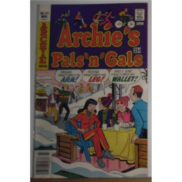 Interesting near mint or mint comic book ArchiePalsGals-bande presque neuve ou neuve intéressante