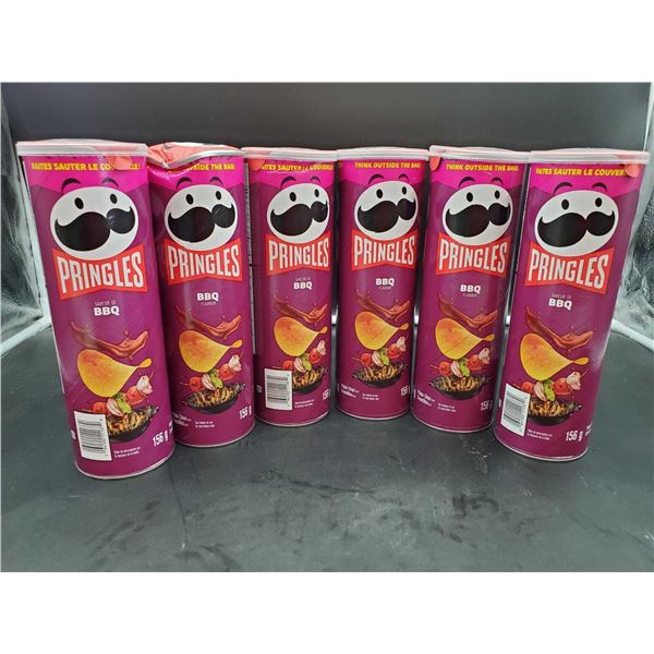 Pringles BBQ Chips (6 x 156g)