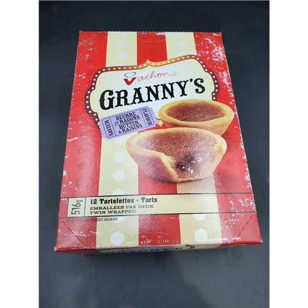 Vachon Granny's Butter & Raisin tarts (12 x 43g)