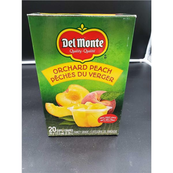 Del Monte Orchard Peach Fruit Cups (20 x 112.5ml)