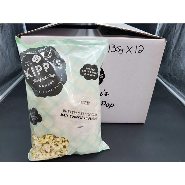 Sippy's Buttered Kettle Corn Small Batch Popcorn (12 x 135g)