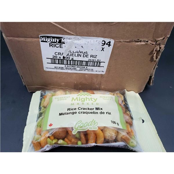 Mighty Marked Rice Cracker Mix (20 x 100g)