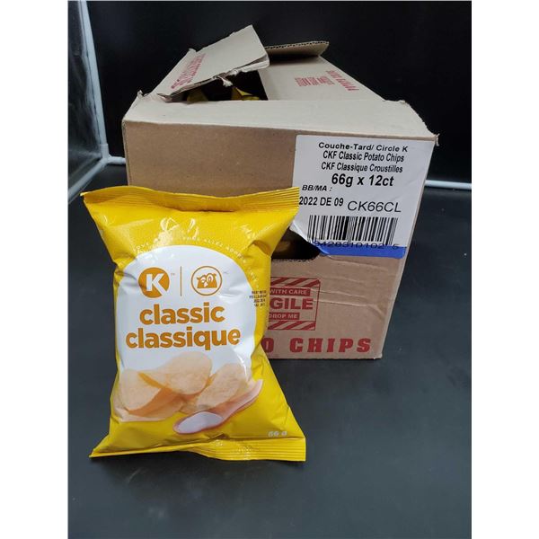 Circle K Classic Potato Chips (12 x 66g)