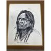 Image 1 : Indigenous Lithograph 8x10 -Chief Crowfoot #119