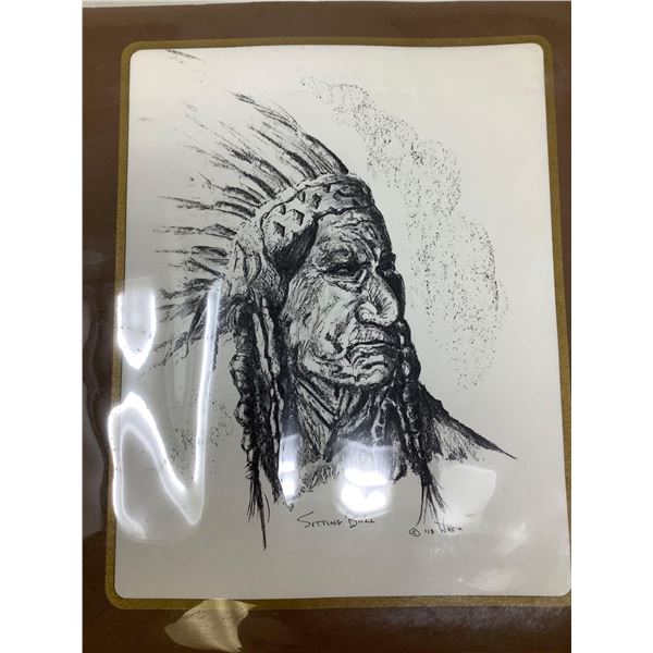 Indigenous Lithograph 8x10 - Sitting Bull #118