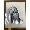 Image 1 : Indigenous Lithograph 8x10 - Sitting Bull #118
