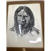 Image 1 : Indigenous Lithograph 8x10 - Geronimo #113