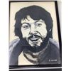 Image 2 : Beatles Set of 4  - D. Mciver original framed portraits