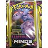 Image 2 : Pokemon Unified minds Sealed cards lot of 23 collector packs