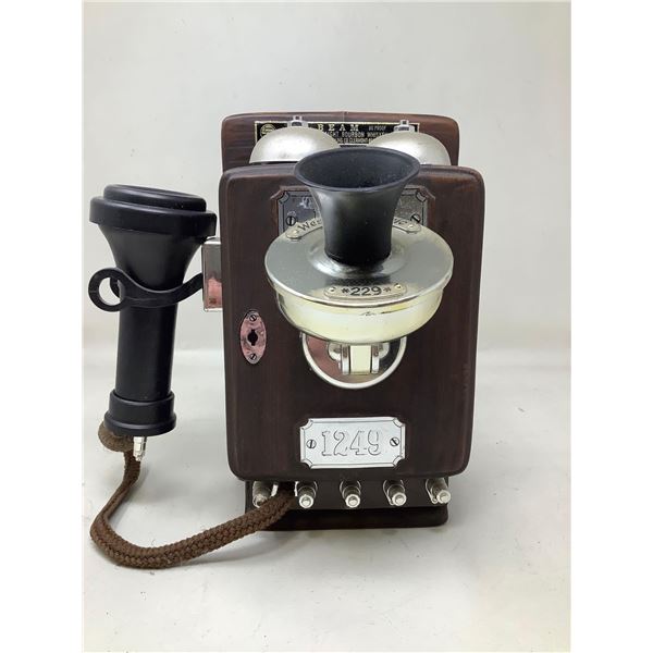 Vintage Jim Beam Kentucky Straight Telephone decanter sealed 100 months rare estate item