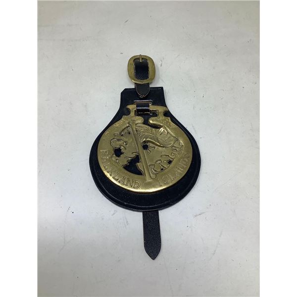 Falkland Islands Military Equine Saddle Badge
