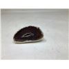Image 1 : Large Brown Agate Stone Polished Crystal