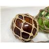 Image 2 : Japanese Blown Glass fishing Floats - lot of 2