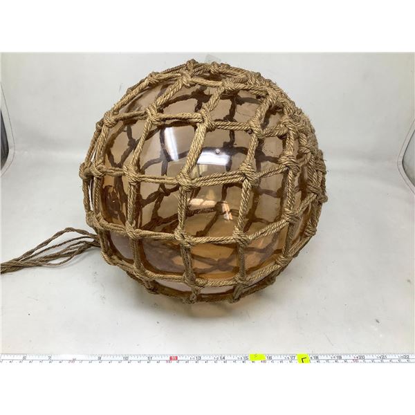 Japanese Blown Glass fishing Floats - lot of 1 large approx 12 inch