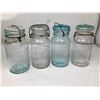 Image 1 : Perfect Seal Swing Top Antique Canning Jar-  lot of 4