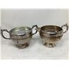 Image 1 : Viking Silver Plate vintage cream & sugar set
