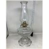 Image 1 : Vintage Large Glass Oil Lamp