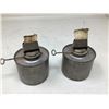 Image 1 : AD Lake 400 Lot of 2 oil burning lamps