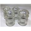 Image 1 : Vintage Insulators - Pyrex lot of 4