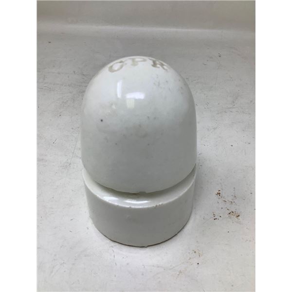 Vintage CPR White insulator