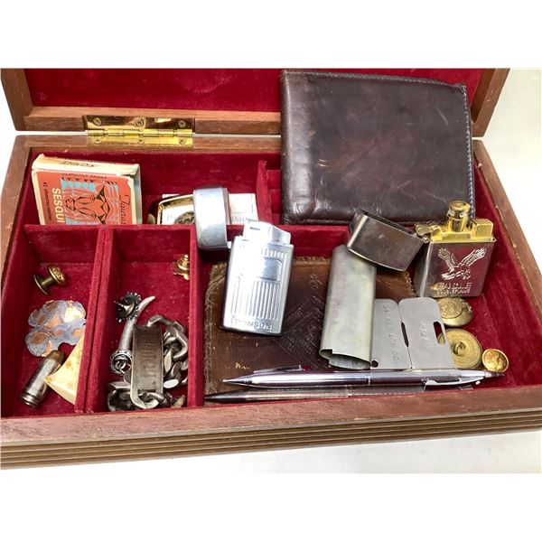 Estate jewelry box, includes all as pictured
