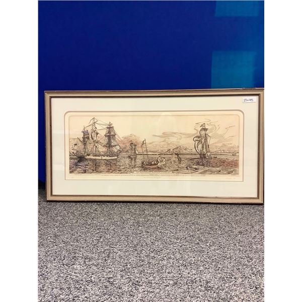 Framed Artwork Rick Charles original - the midsummer meeting