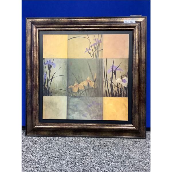 Framed Artwork contemporary 28 x28