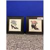 Image 1 : Framed Artwork lot of 2 old shoe