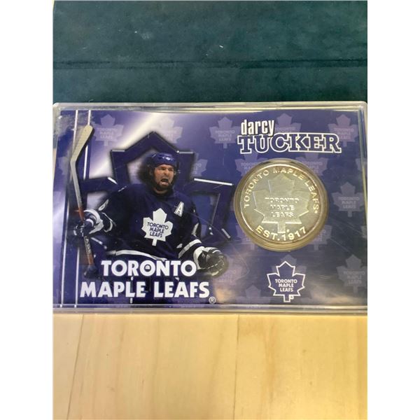 Maple Leafs Darcy Tucker Silver Coin