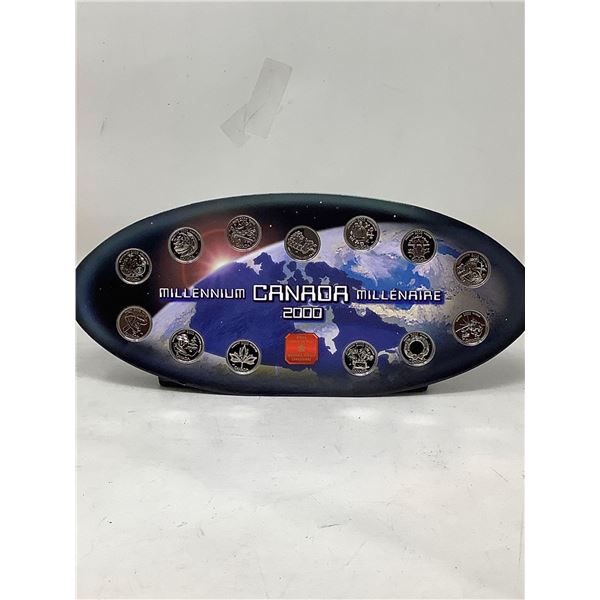 Canada Millenium 2000 Quarter Set