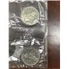 Image 1 : Royal Canadian Mint proof sealed 1968 Dollar Coins lot of 2