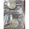 Image 2 : Royal Canadian Mint proof sealed 1968 Dollar Coins lot of 2