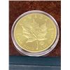 Image 2 : Canada Maple Leaf .9999 GOLD  1 OZ Round Coin - COPY