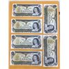 Image 1 : Canada 1973 $1.00 Bills, Crisp condition Lot of 6