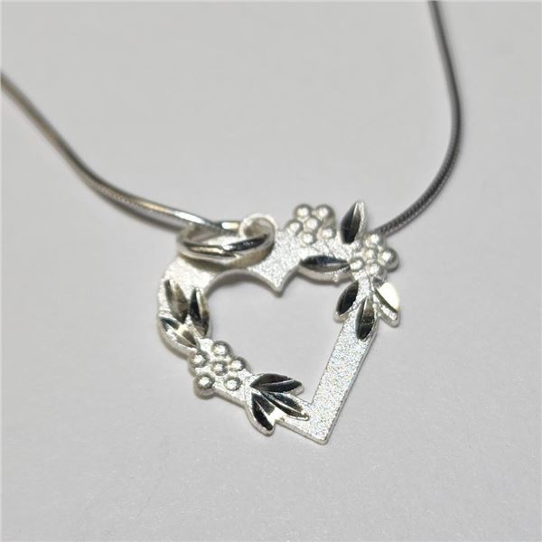 Silver 16" Necklace, Suggested Retail Value $40