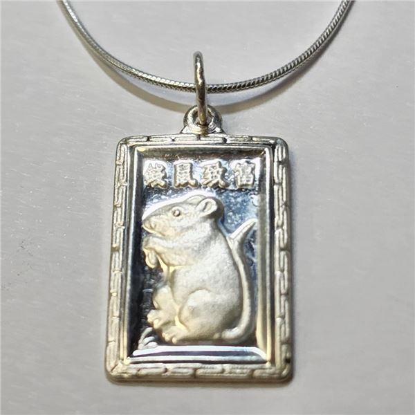 Silver 16" Necklace, Suggested Retail Value $50