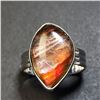 Image 1 : Silver Canadian Ammolite Ring, Suggested Retail Value $200