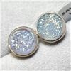 Image 2 : Silver Genuine Gemstone Earrings, Suggested Retail Value $120