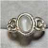 Image 1 : Silver Moonstone Ring, Suggested Retail Value $200