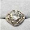 Image 1 : Silver Moonstone Ring, Suggested Retail Value $160